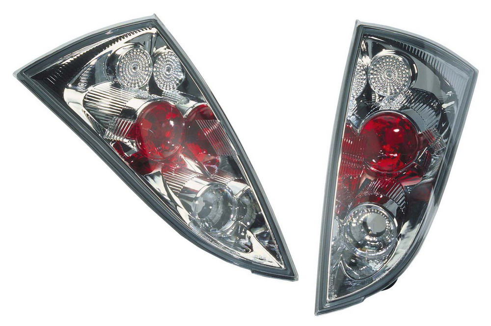 FORD FOCUS 3/5D CHROME TAILLIGHTS