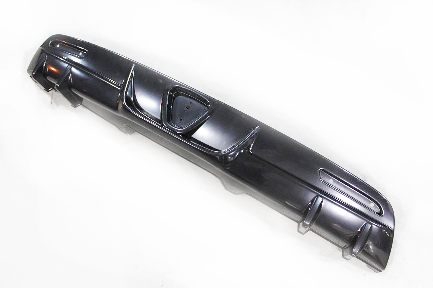 HONDA CRZ 10+ REAR BUMPER DIFFUSER WITHOUT EXHAUST HOLES ABS - 2