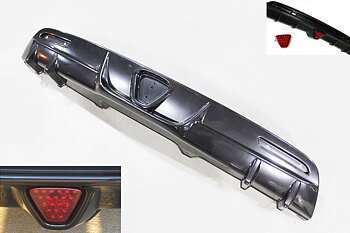HONDA CRZ 10+ REAR BUMPER DIFFUSER WITHOUT EXHAUST HOLES ABS