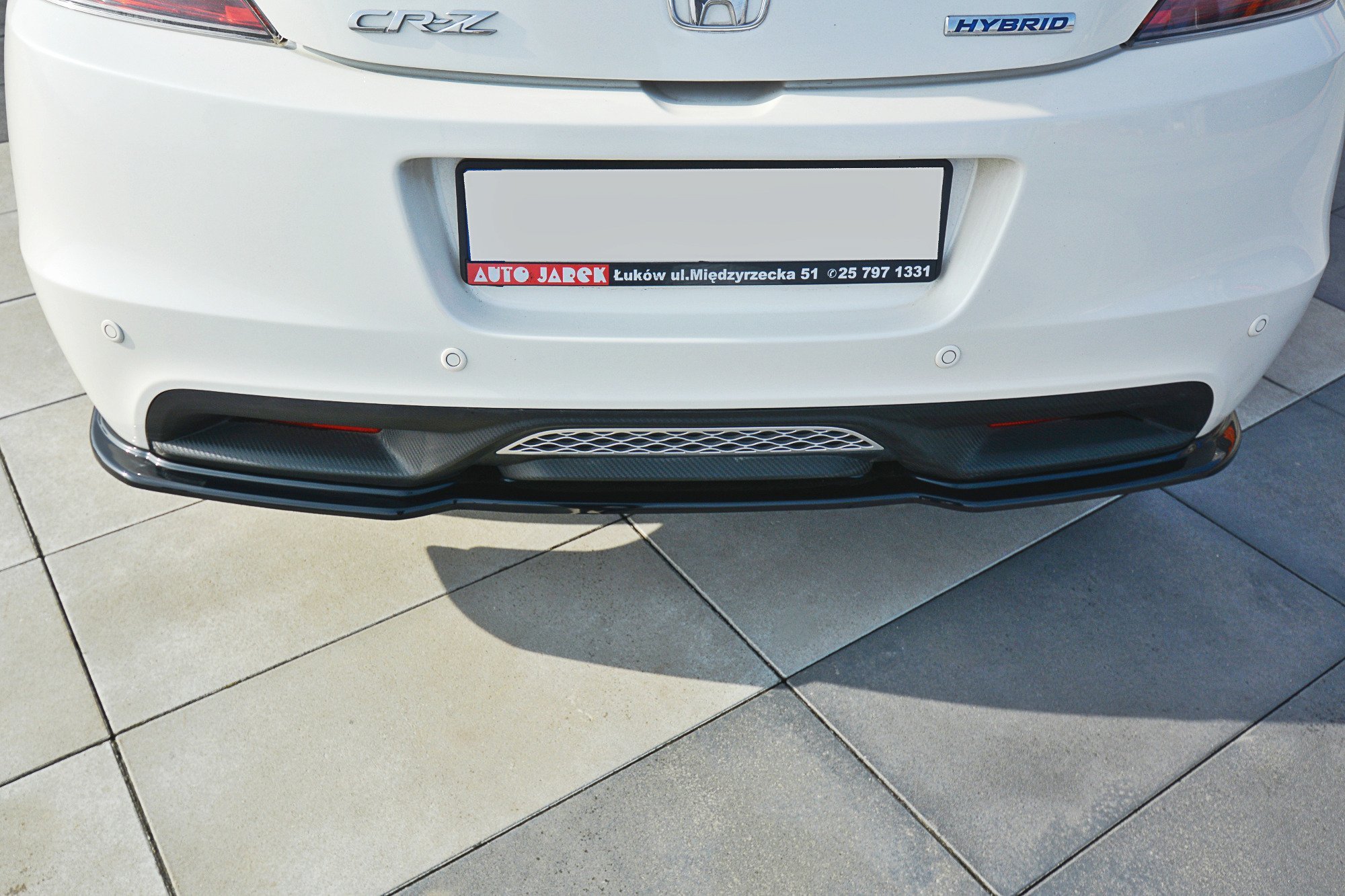 Central Rear Splitter Honda CR-Z - 4