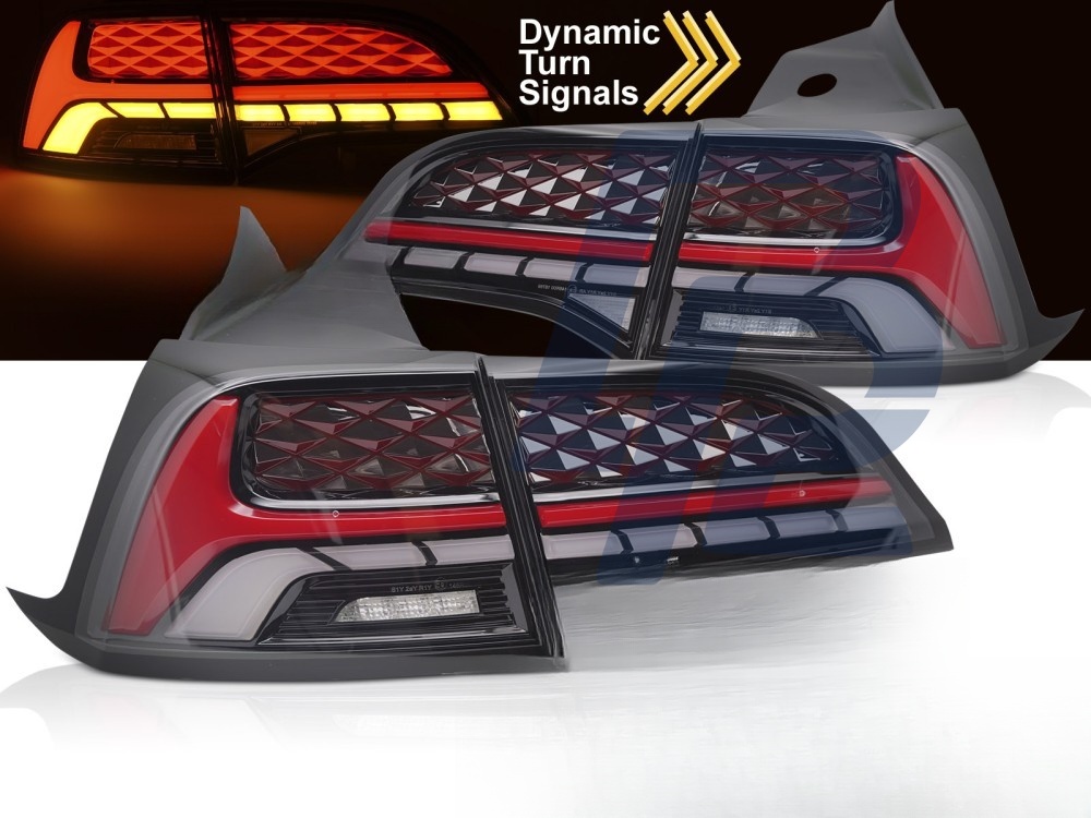 LED Tail Lights for Tesla Model 3 2017–2023 / Model Y - 3