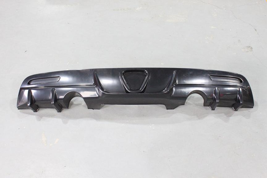 HONDA CRZ 10+ REAR BUMPER DIFFUSERDUBBLE EXHAUST HOLES ABS - 2