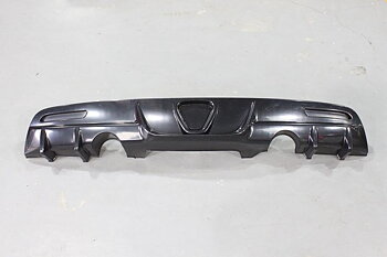 HONDA CRZ 10+ REAR BUMPER DIFFUSERDUBBLE EXHAUST HOLES ABS