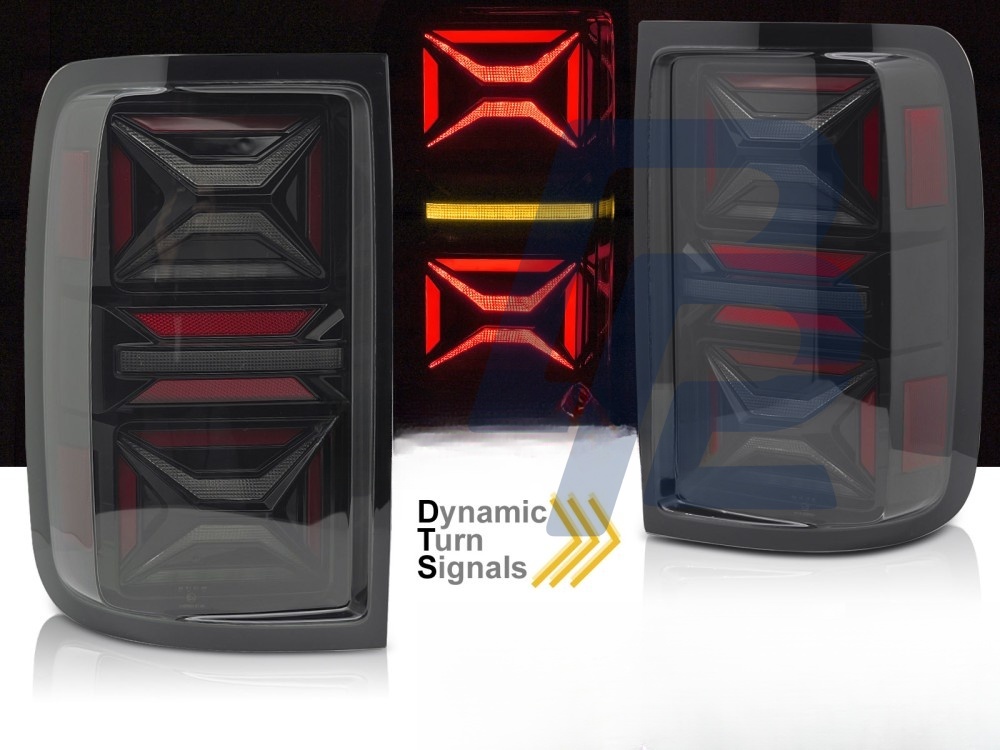 LED Tail Lights Smoked for VW Amarok 2009–2022 - 5