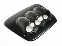 SUBARU WRX 01+ DASH GAUGE HOLDER 3X52MM ABS - 5