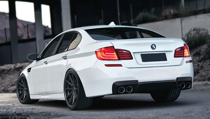 BMW 5 F10 11+ M5 LOOK REAR BUMPER [AUTOR]