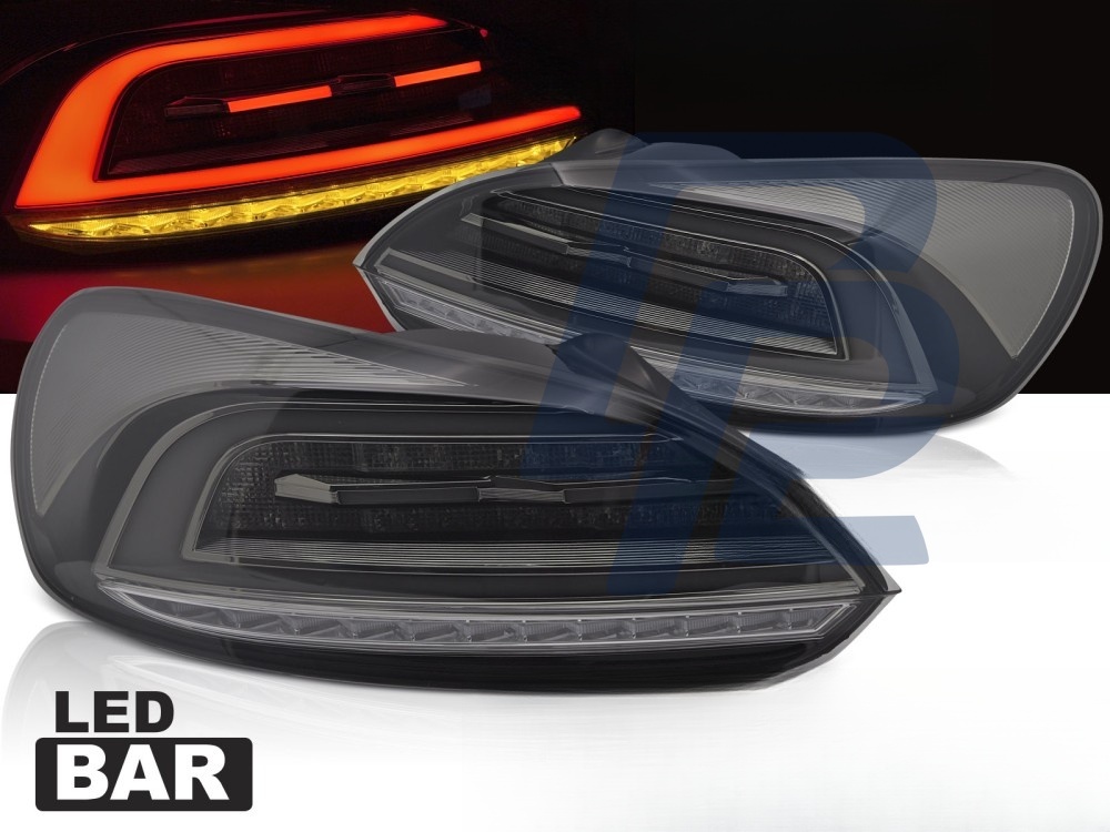 LED Bar Tail Lights Smoked Sequential for VW Scirocco III 2008–2014 - 2
