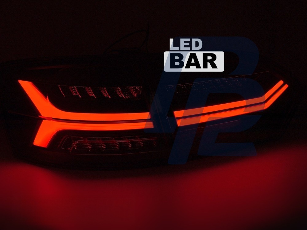 LED Bar Tail Lights Smoked for VW Jetta VI 2011–2014 - 2