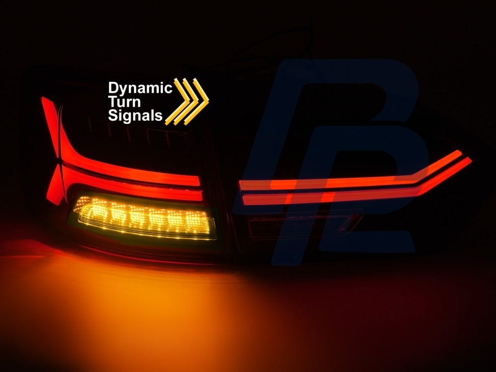 LED Bar Tail Lights Smoked for VW Jetta VI 2011–2014 - 3