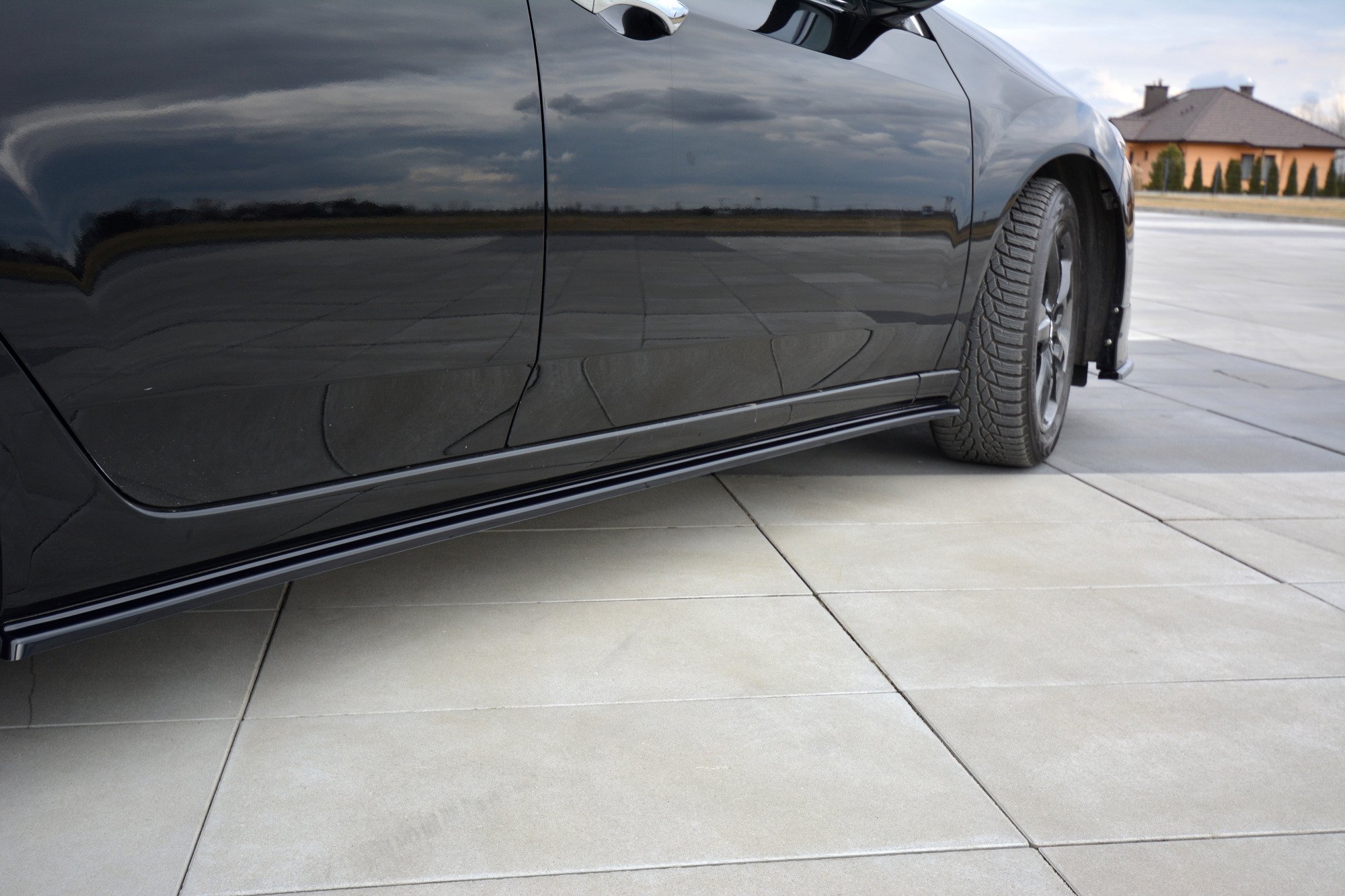 Side Skirts Splitters Honda Accord MK8 (Cu-series) Pre-facelift Sedan (2008-2011) - 3