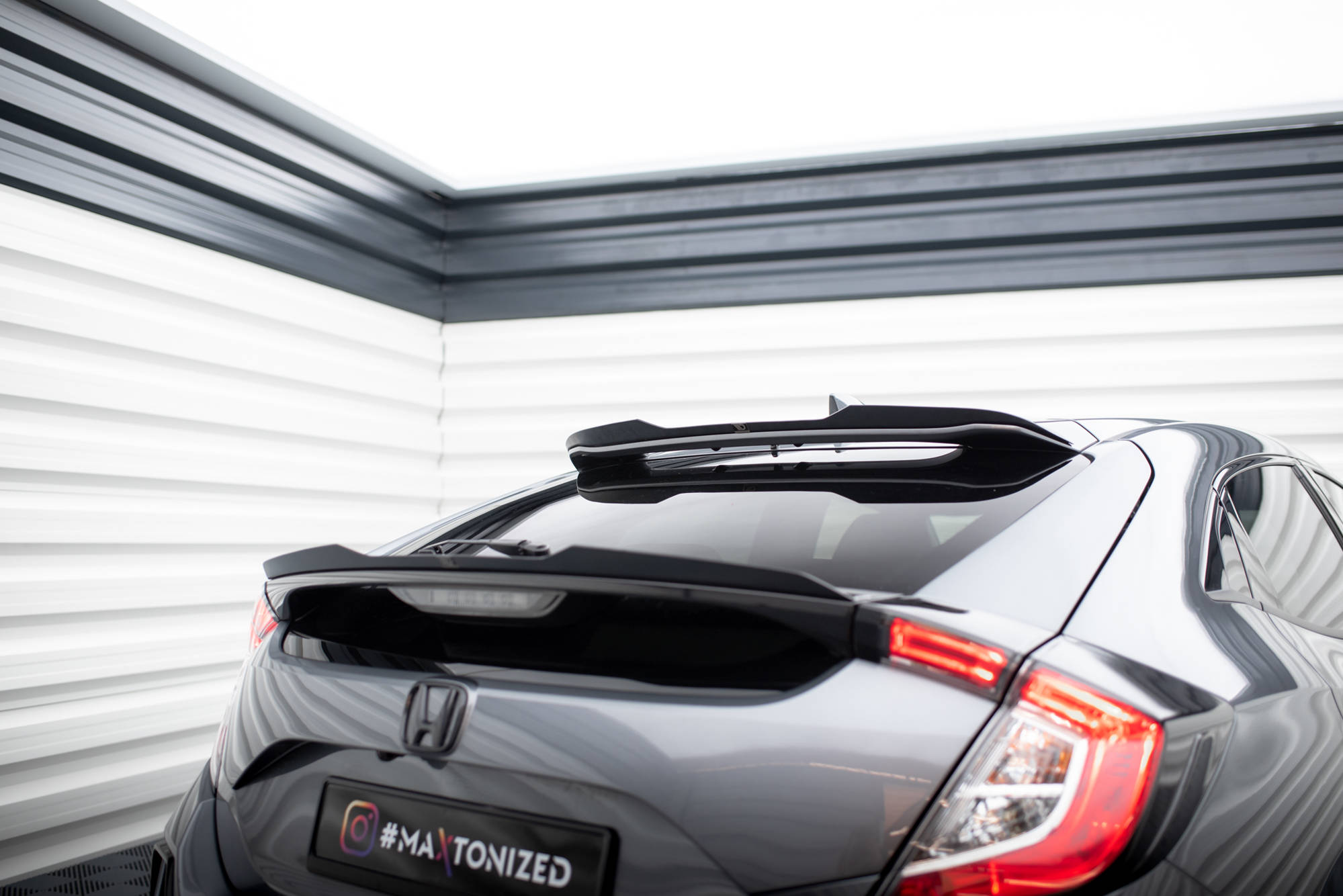 Upper Spoiler CAP Honda Civic Sport Mk 10 - 4