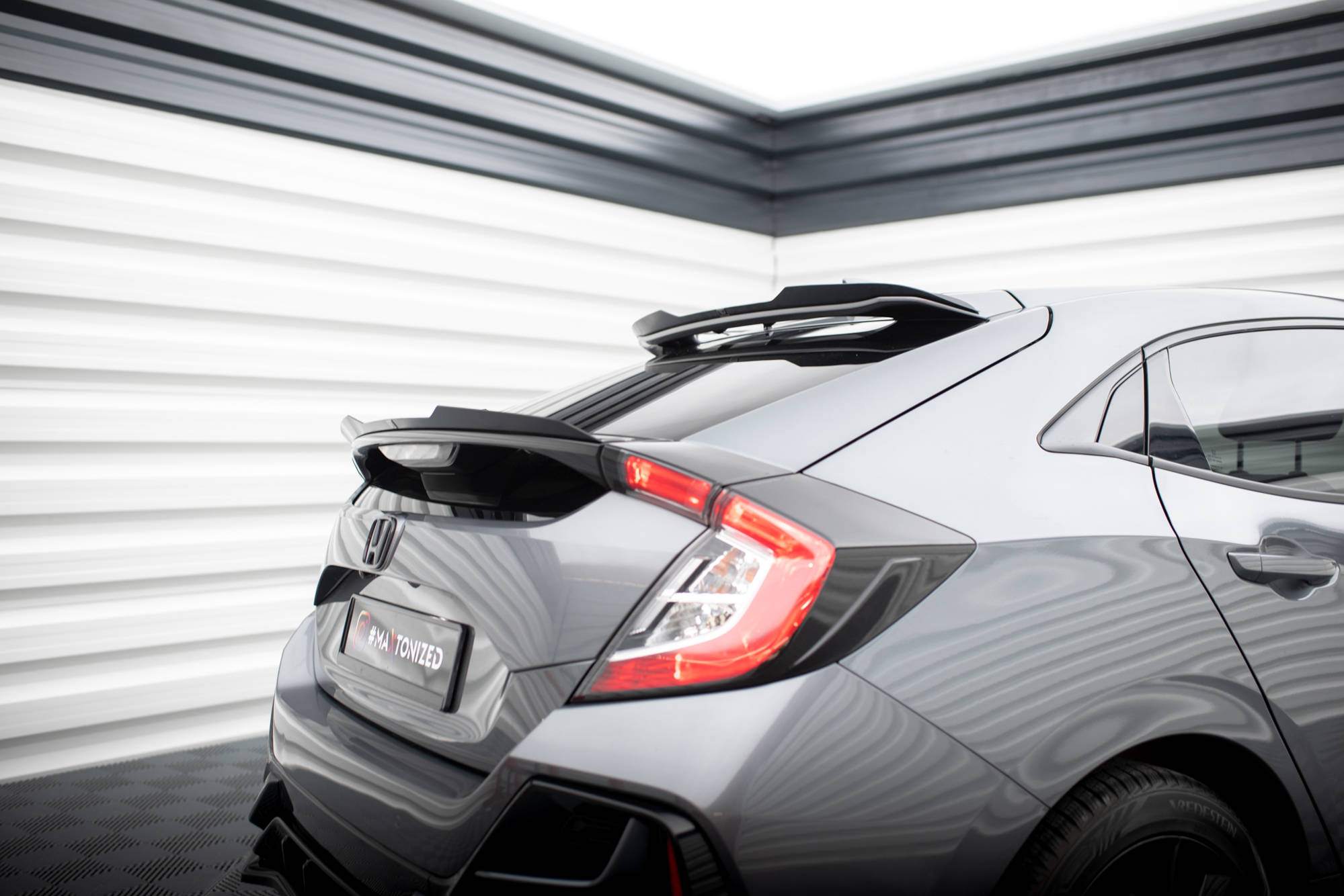 Upper Spoiler CAP Honda Civic Sport Mk 10 - 6