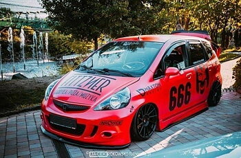 Spoiler CAP Honda JAZZ Mk1