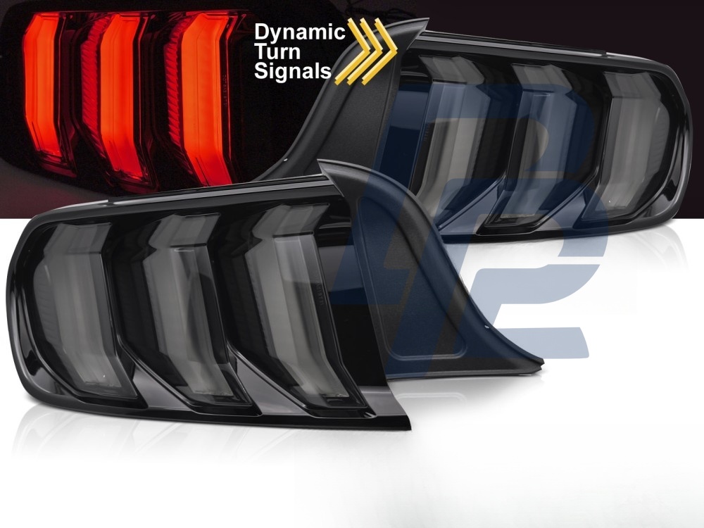 Tail Lights for Ford Mustang 2014–2022 Smoked LED - 5