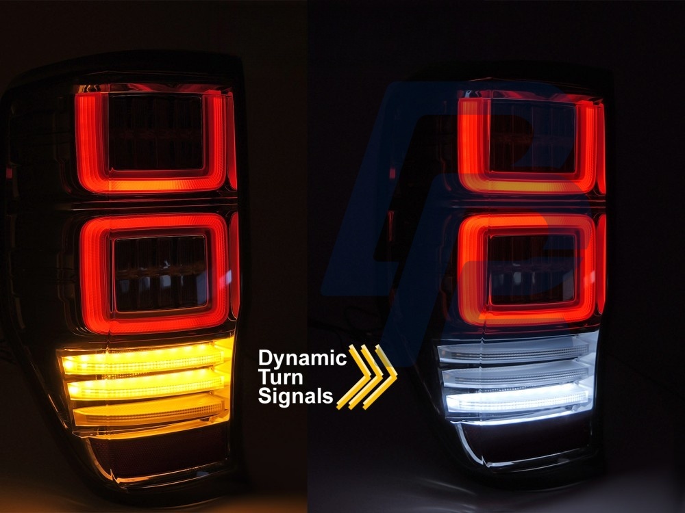 Tail Lights for Ford Ranger 2011–2022 Smoked LED - 3