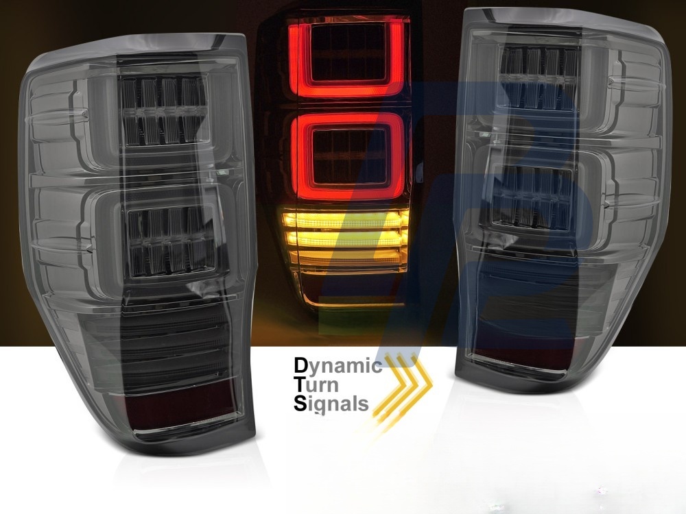 Tail Lights for Ford Ranger 2011–2022 Smoked LED - 5