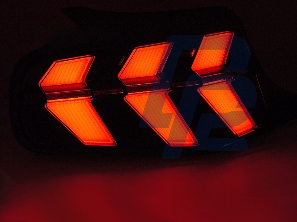 Tail Lights for Ford Mustang 2010–2013 Black LED - 3
