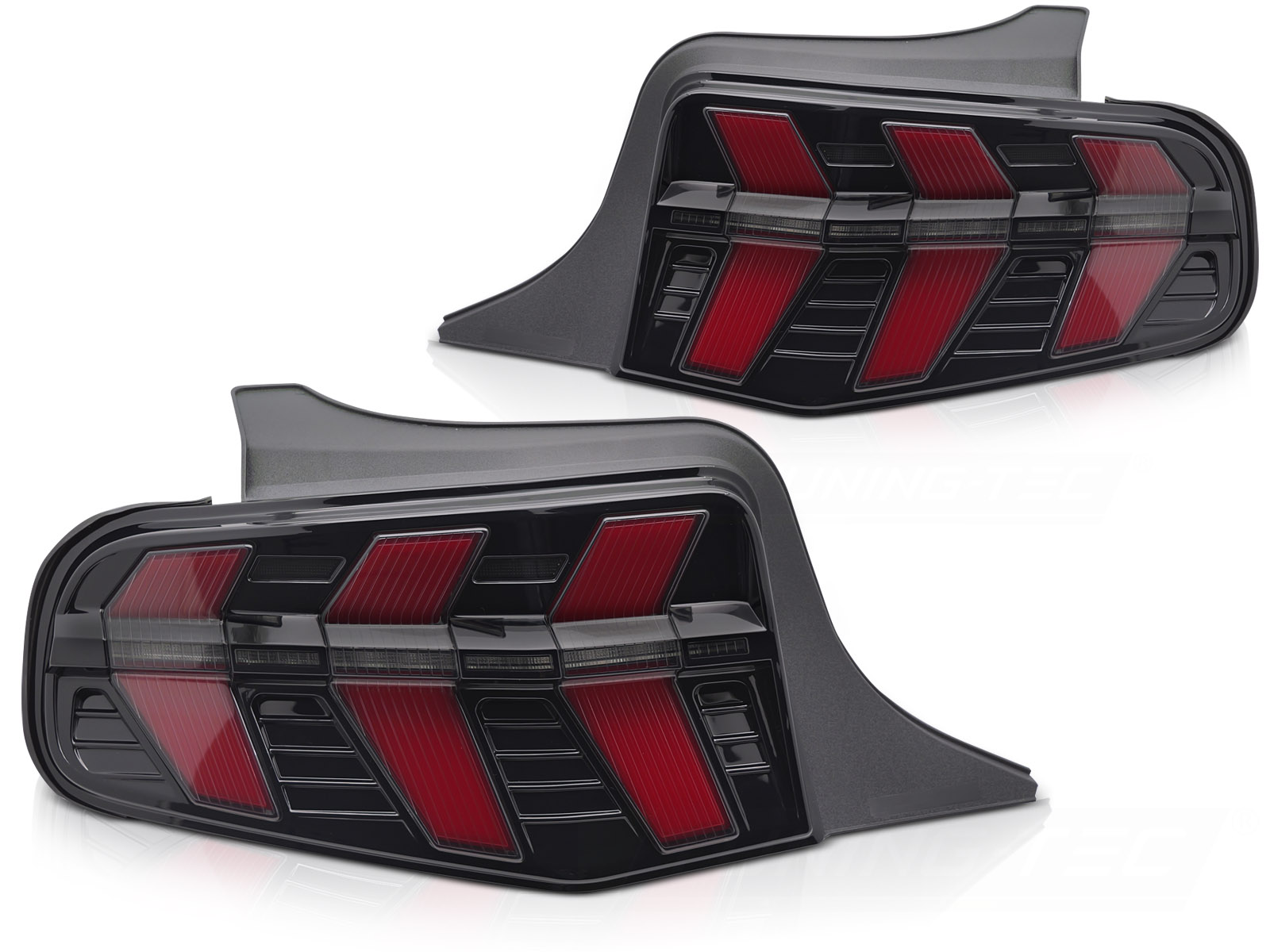 LED-BAKLYKTOR FORD MUSTANG 2010-2013 SVART LED