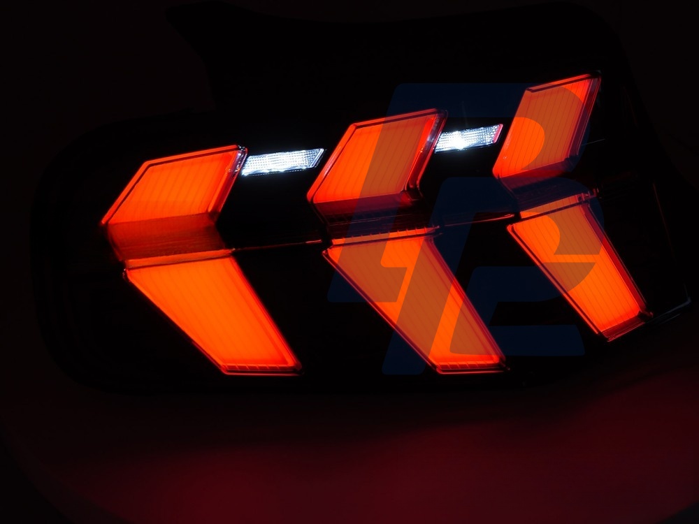 Tail Lights for Ford Mustang 2010–2013 Black LED - 2