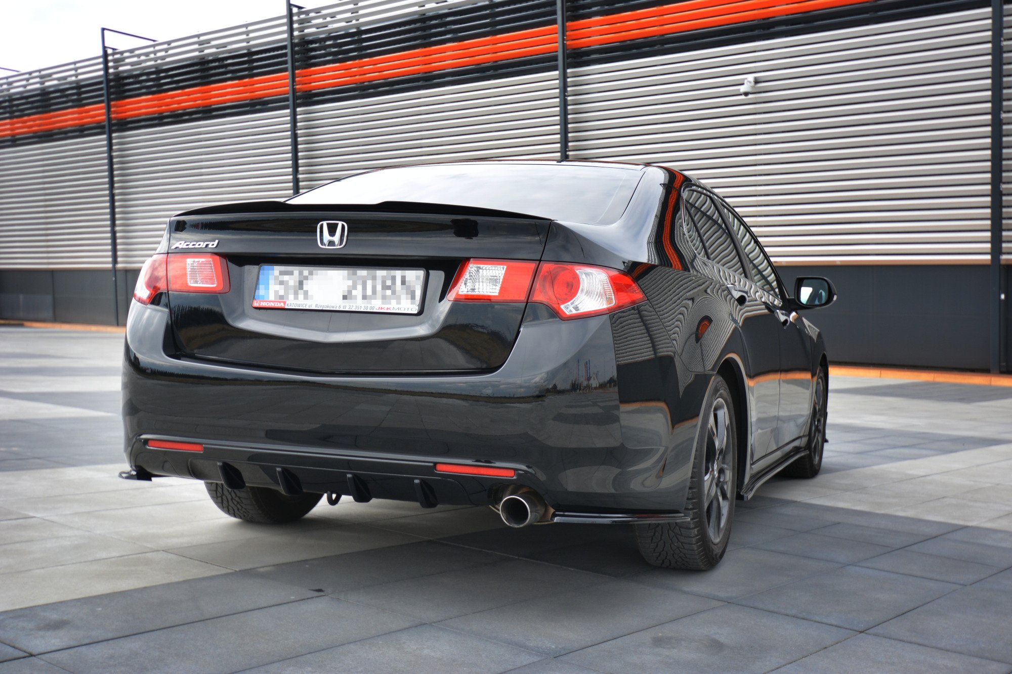Rear Side Splitters Honda Accord MK8 (Cu-series) Pre-facelift Sedan (2008-2011) - 3