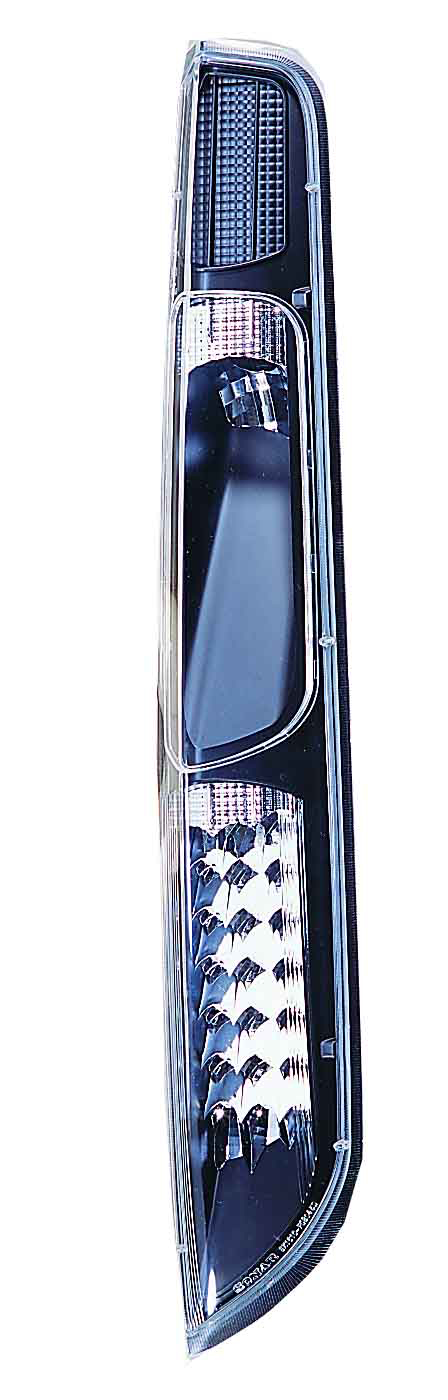 FORD FOCUS II 05+ 3/5D BLACK LED TAILLIGHTS