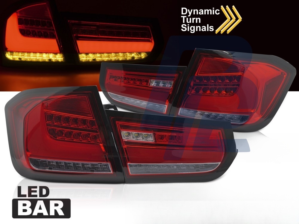 LED Bar Tail Lights Red Sequential for BMW F30 2011–2015 - 4