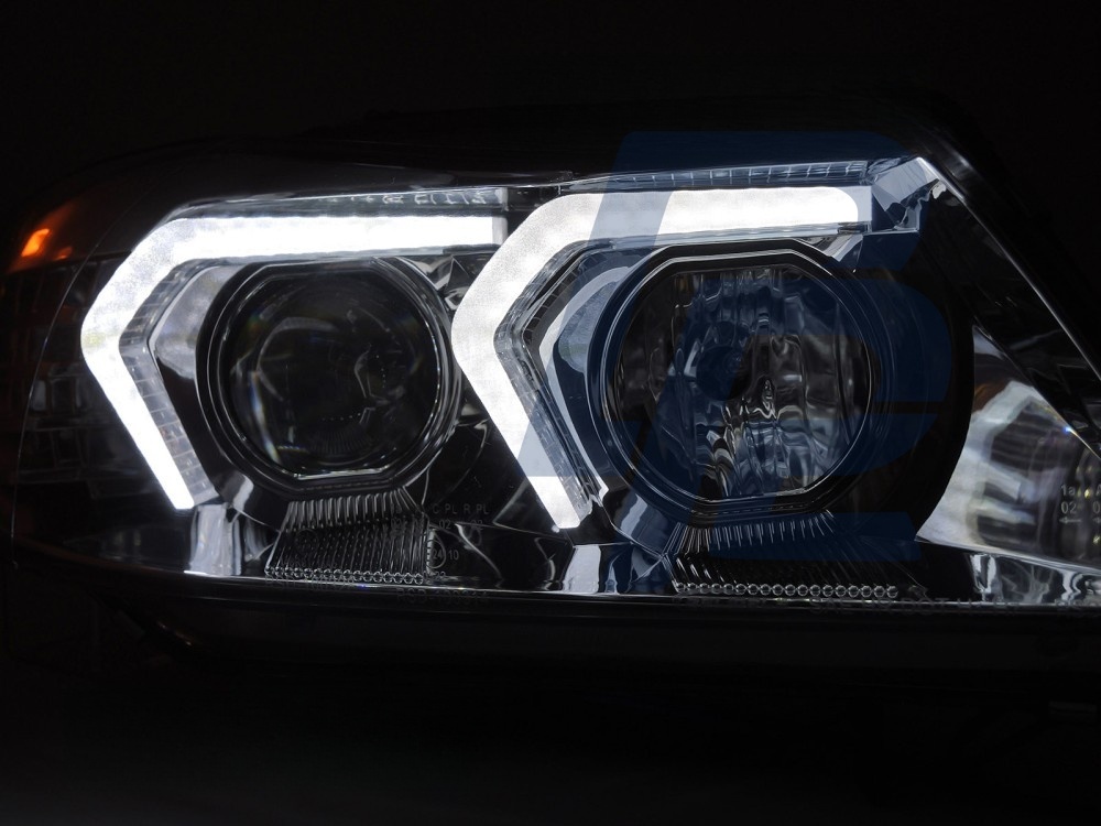 Headlights LED Chrome for BMW E90/E91 2005–2008 - 5
