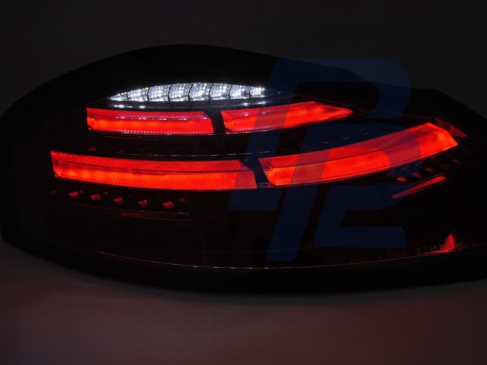 LED Bar Tail Lights Smoked Sequential for Porsche Boxster 986 1996–2004 - 5