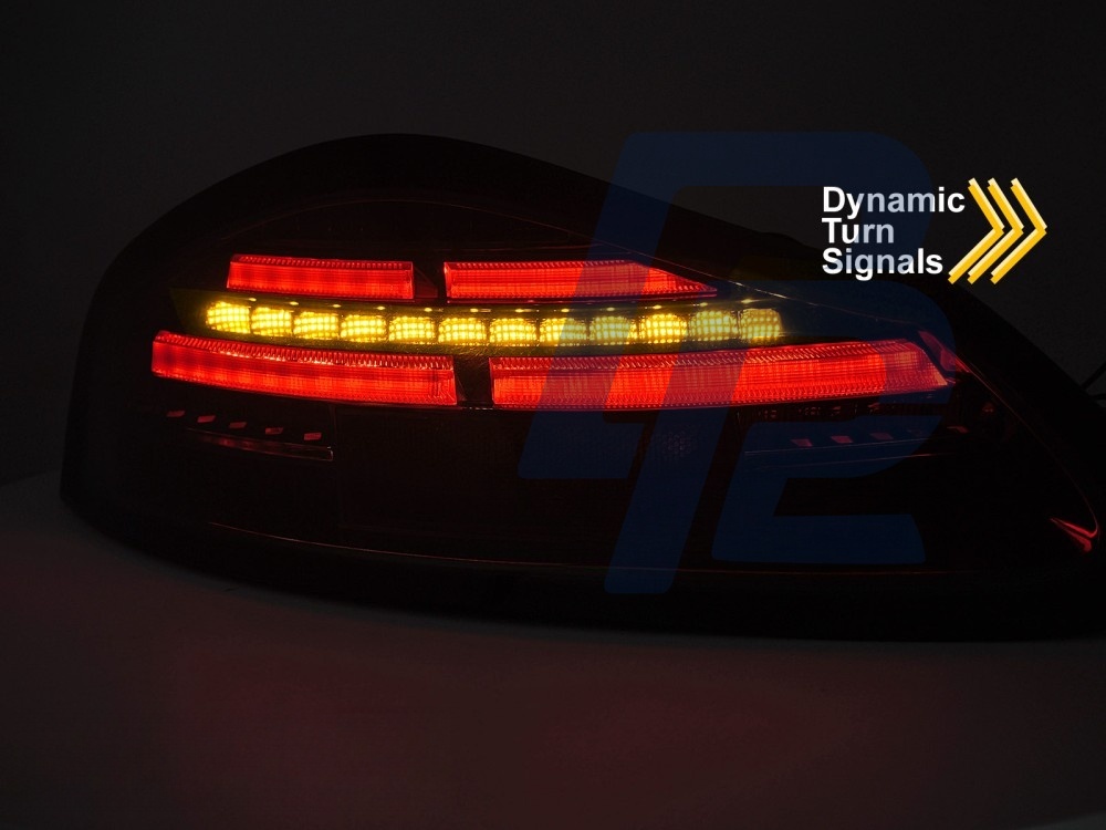 LED Bar Tail Lights Smoked Sequential for Porsche Boxster 986 1996–2004 - 4