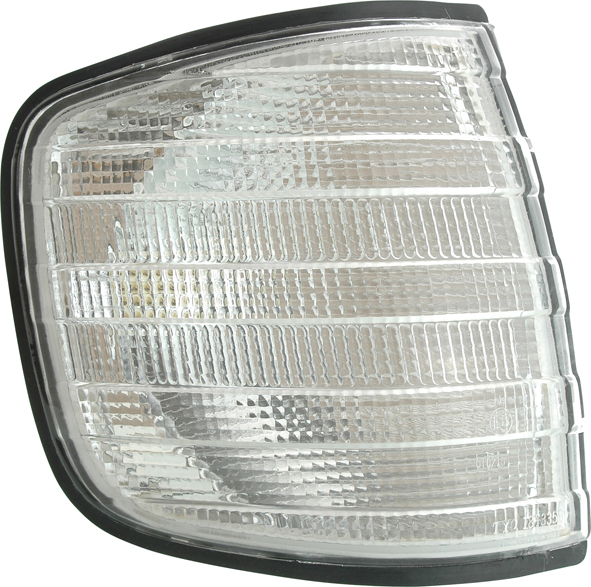 MERCEDES W126 80-91 4D WHITE FRONT SIGNAL LIGHTS