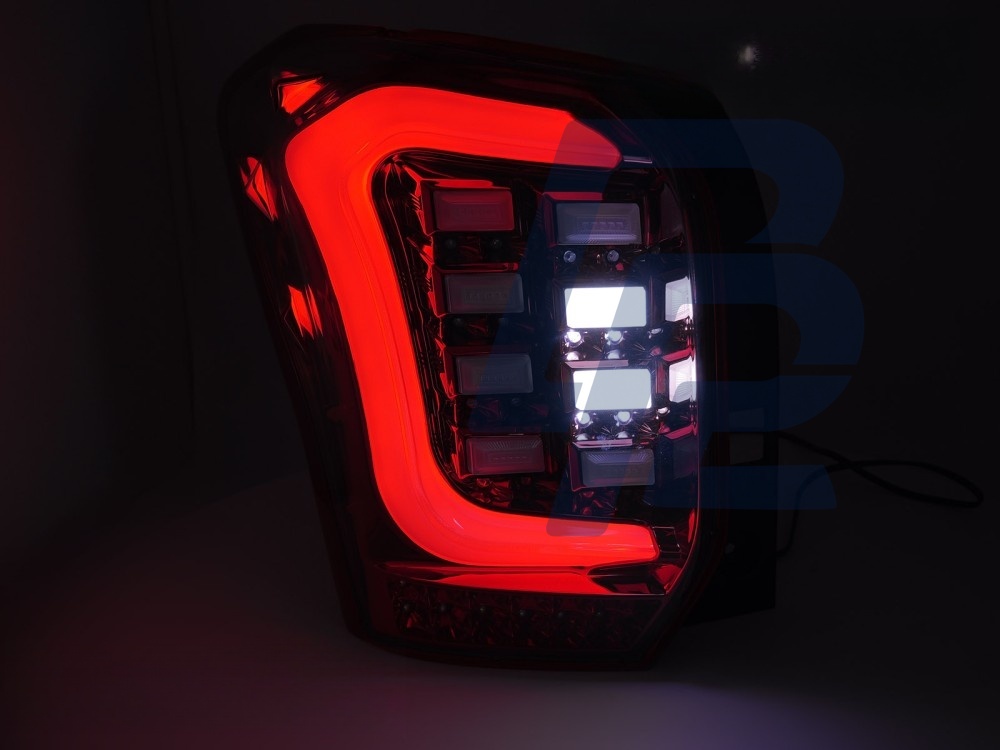 LED Bar Tail Lights Red/Smoked for Subaru Forester IV 2013–2018 - 3
