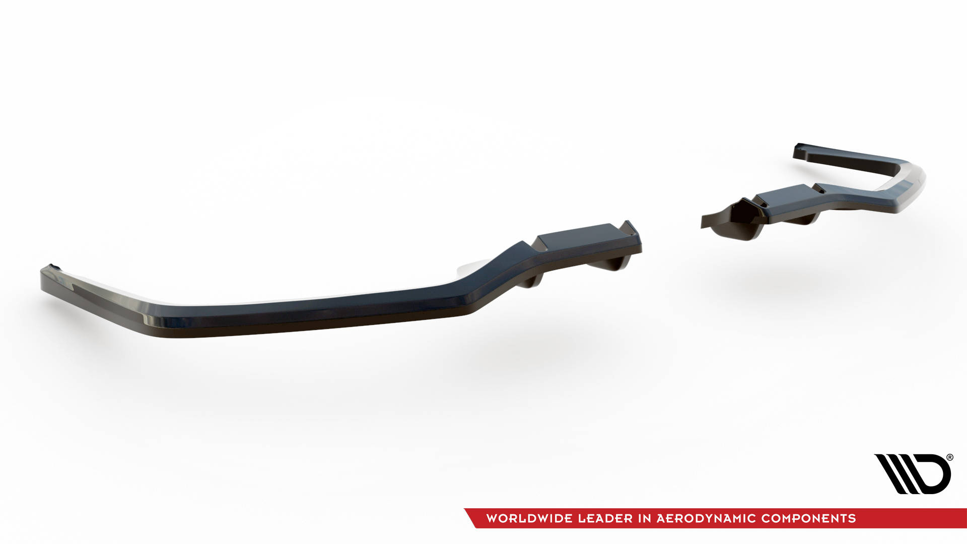 Central Rear Splitter (Vertical Bars) Honda Civic Sport Mk 10 - 5