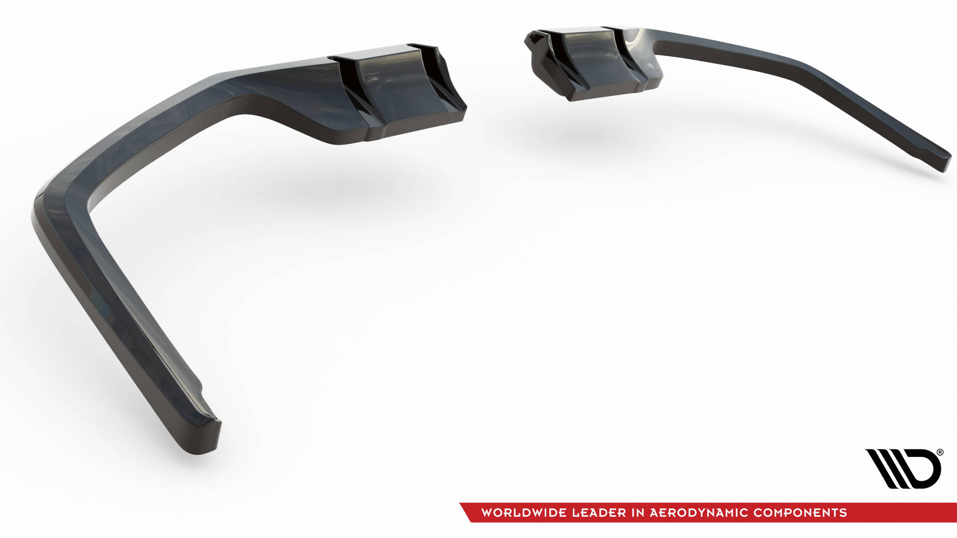 Central Rear Splitter (Vertical Bars) Honda Civic Sport Mk 10 - 6