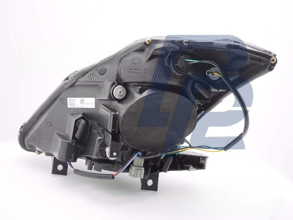 Headlights Black for Nissan 350Z 2003–2005 - 3