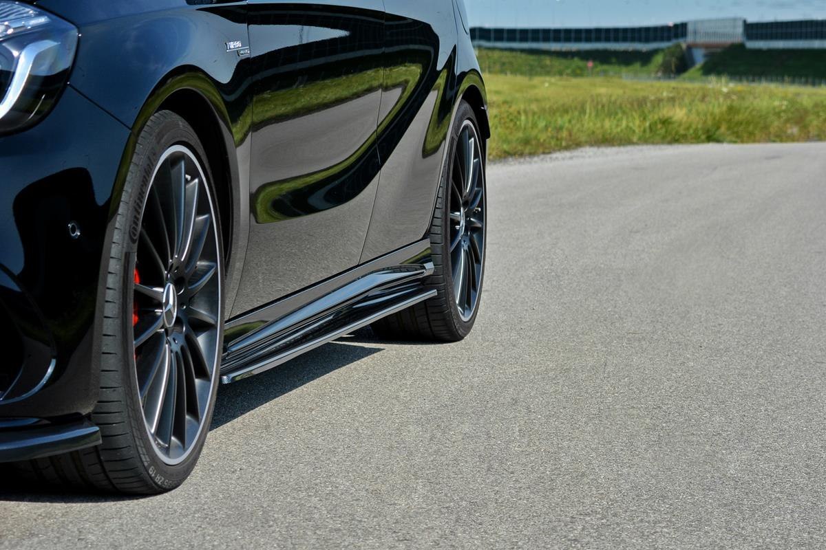 SIDE SKIRTS DIFFUSERS MERCEDES A W176 AMG FACELIFT - 2