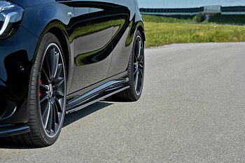 SIDE SKIRTS DIFFUSERS MERCEDES A W176 AMG FACELIFT