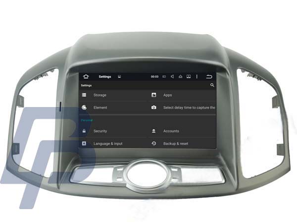 8" CHEVROLET NEW CAPTIVA 2012 ANDROID HEADUNIT - 5