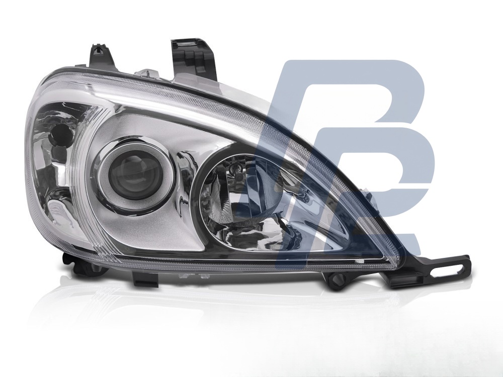 Headlights Chrome Right Side for Mercedes W163 2001–2005 - 3