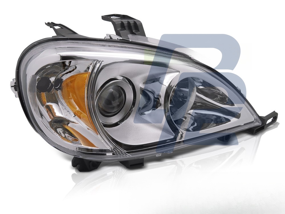 Headlights Chrome Right Side for Mercedes W163 2001–2005 - 4