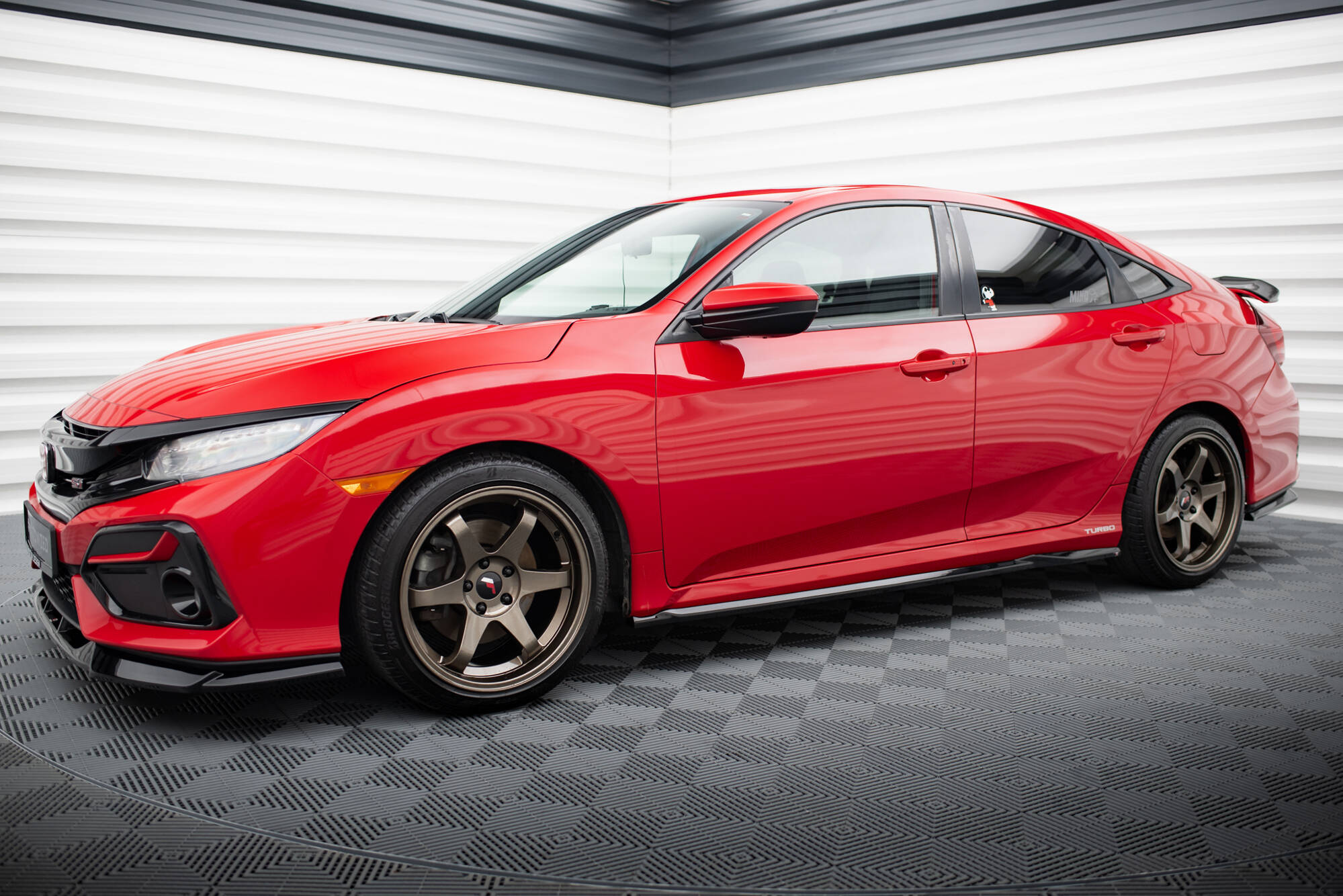 Side Skirts Diffusers Honda Civic SI Mk10 - 4