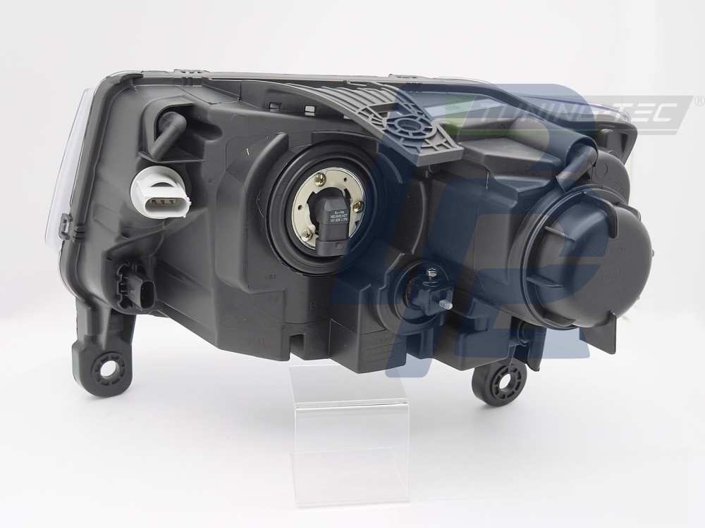 Headlights for Jeep Grand Cherokee 2014–2016 Tube Light Black - 5