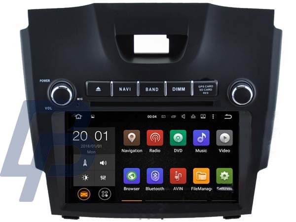 8" CHEVROLET S10/ISUZU D-MAX ANDROID HEADUNIT - 2