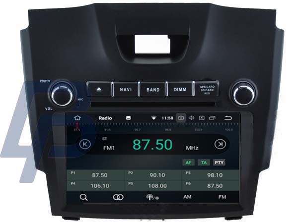 8" CHEVROLET S10/ISUZU D-MAX ANDROID HEADUNIT - 3