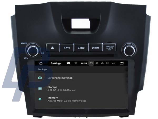 8" CHEVROLET S10/ISUZU D-MAX ANDROID HEADUNIT - 5