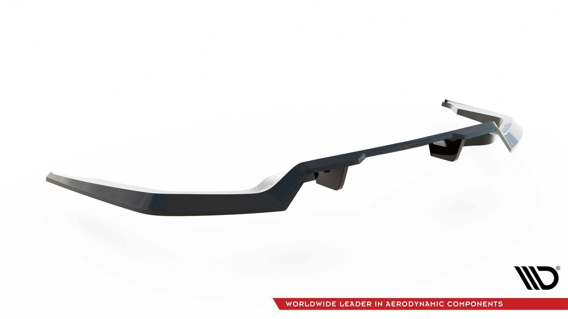 Central Rear Splitter (Vertical Bars) Honda Civic SI Mk10 - 6