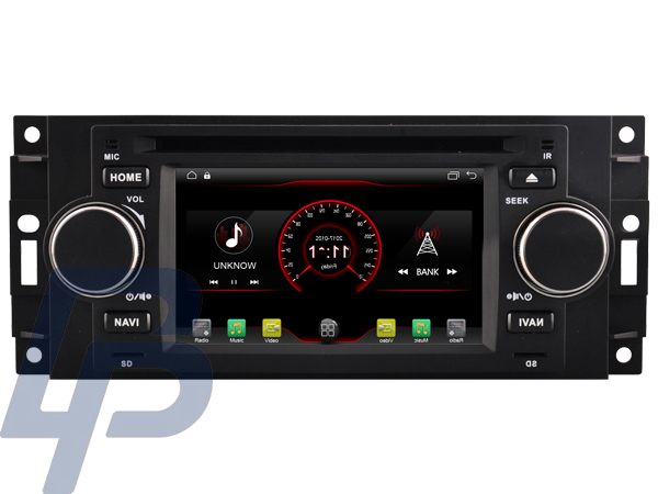 5" CHRYSLER 300C MODELLANPASSAD ANDROID HUVUDENHET - 2