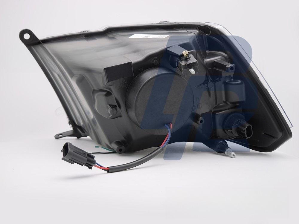 Headlights for Dodge Ram 2009–2018 Tube Light Black LED - 4