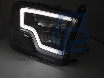 STRÅLKASTARE DODGE RAM 2009-2018 TUBE LIGHT SVART LED