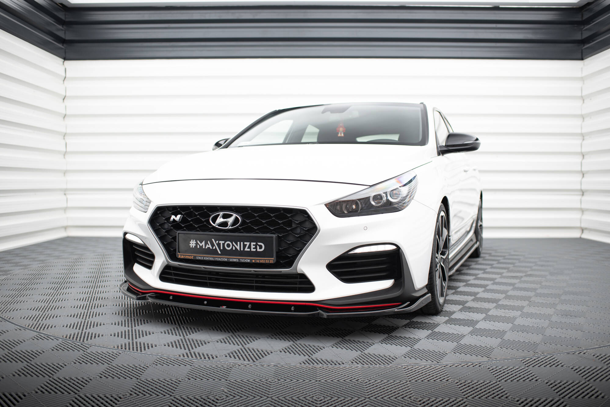 Front Splitter V.5 Hyundai I30 N Mk3 Hatchback / Fastback - 3