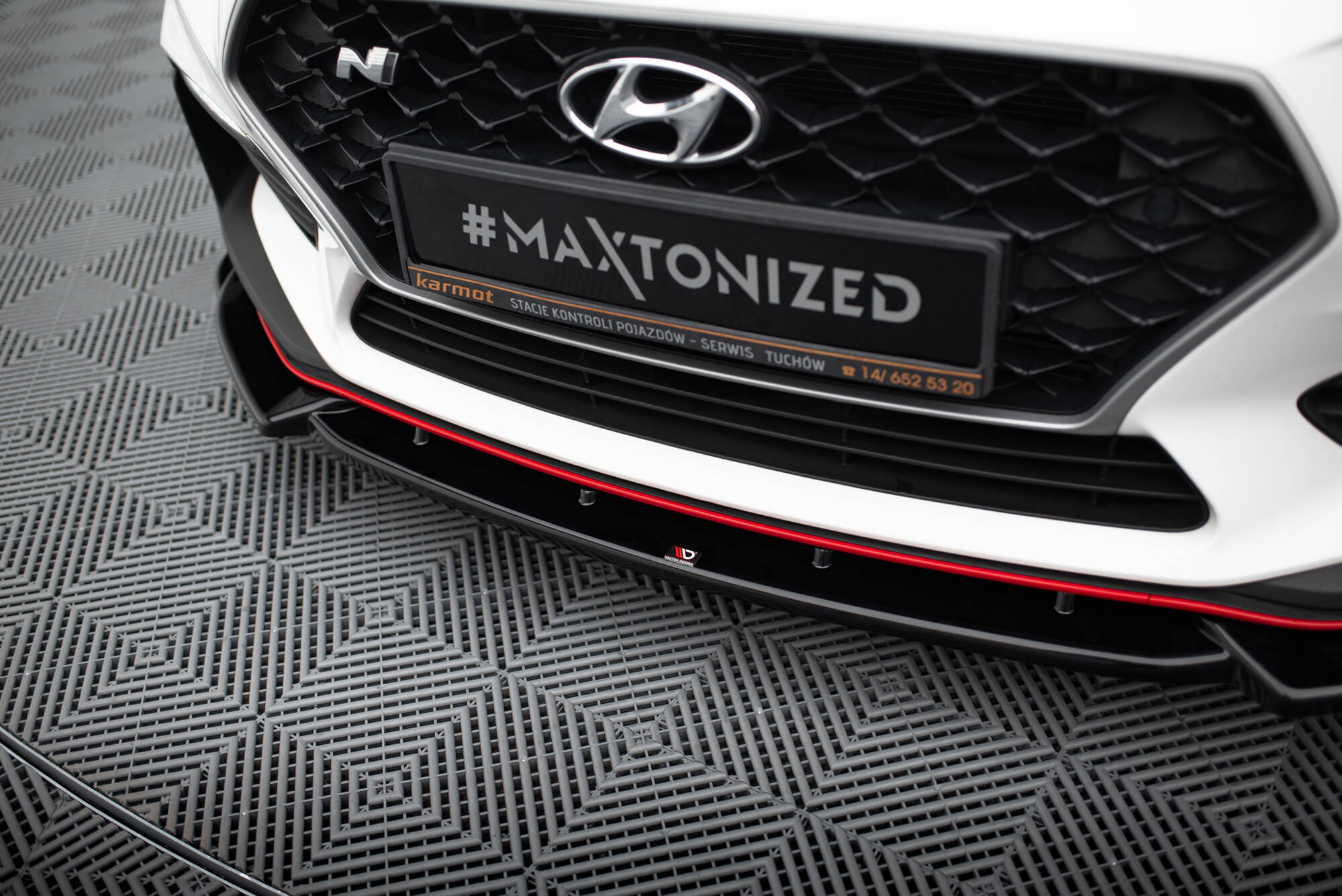 Front Splitter V.5 Hyundai I30 N Mk3 Hatchback / Fastback - 4